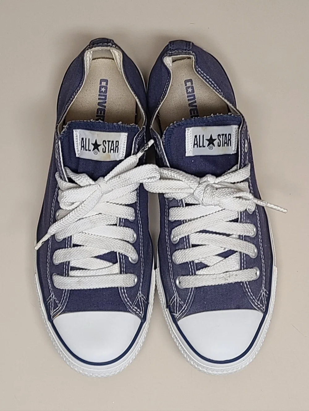 Converse Fat Laces Chuck Taylor All Star low top  sneakers size 11 - Picture 4 of 10